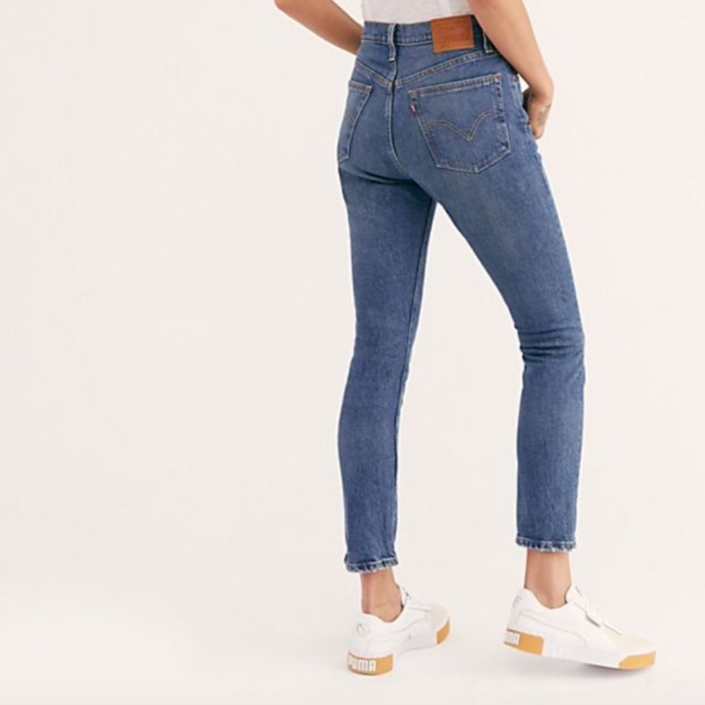 Free People x Levi's 501 Skinny Jeans